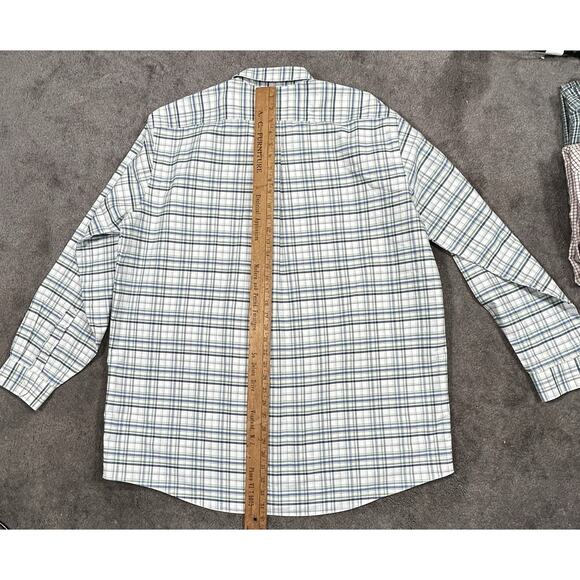 LL Bean Men’s Adaptive 3 Shirt Bundle Adaptive Magnetic Buttons XXL Tall & 18x37 - Picture 12 of 15